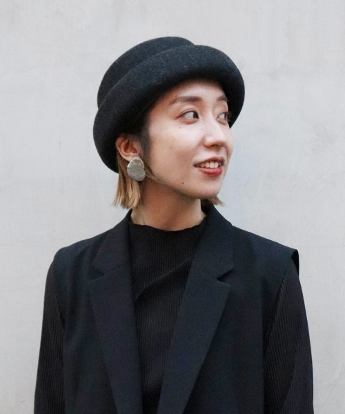 kaorinomori(カオリノモリ)の「カオリノモリ モーリエトーク(ハット・レディース・グリーン/ライトベージュ/ブラウン/ダークグレー・M/57.5cm)」の21枚目の写真