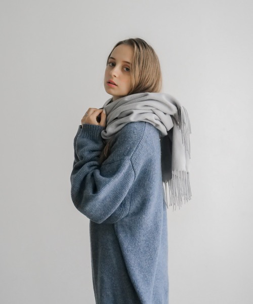 remer（リメール）の「loose basic crew neck knit / ルーズベーシッククルーネックニット（ニット/セーター・メンズ・グレー/ブルー/モカ・SMALL/MEDIUM/LARGE）」の17枚目の写真