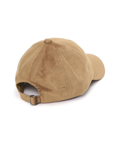 FREE'S MART（フリーズマート）の「エコスエードキャップ（キャップ・レディース・ホワイト/ブラック/ベージュ・ﾌﾘ-）」の9枚目の写真