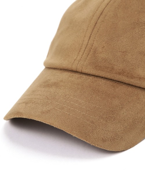 FREE'S MART（フリーズマート）の「エコスエードキャップ（キャップ・レディース・ホワイト/ブラック/ベージュ・ﾌﾘ-）」の8枚目の写真