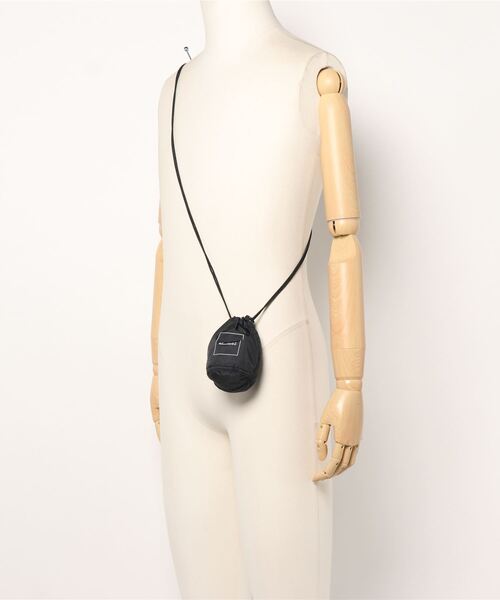 WILD THINGS(ワイルドシングス)の「【63】【WILD THINGS】SHOULDER DRAWSTRING PURSE(ショルダーバッグ・レディース・グレー/ピンク/イエロー/ブルー/ブラック・FREE)」の6枚目の写真