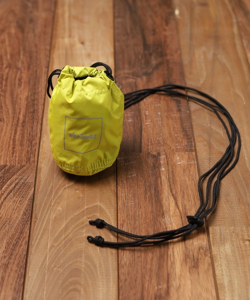 WILD THINGS(ワイルドシングス)の「【63】【WILD THINGS】SHOULDER DRAWSTRING PURSE(ショルダーバッグ・レディース・グレー/ピンク/イエロー/ブルー/ブラック・FREE)」の5枚目の写真