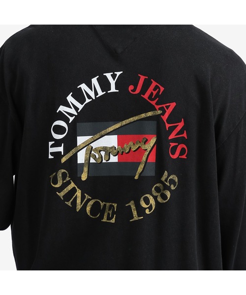tommy jeans（トミー ジーンズ）の「ヴィンテージバックロゴロングスリーブＴシャツ（Tシャツ/カットソー・メンズ・ブラック/ホワイト・X-LARGE/SMALL/MEDIUM/LARGE）」の7枚目の写真