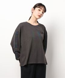 179/WG | オーロラプリントロングTシャツ(Tシャツ/カットソー)