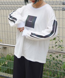 179/WG | オーロラプリントロングTシャツ(Tシャツ/カットソー)