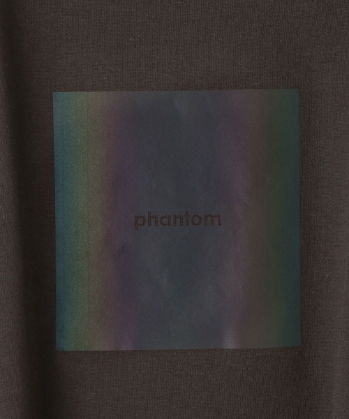 179/WG(イチナナキュウダブルジー)の「オーロラプリントロングTシャツ(Tシャツ/カットソー・レディース・チャコールグレー/グリーン/オフホワイト・FREE)」の13枚目の写真