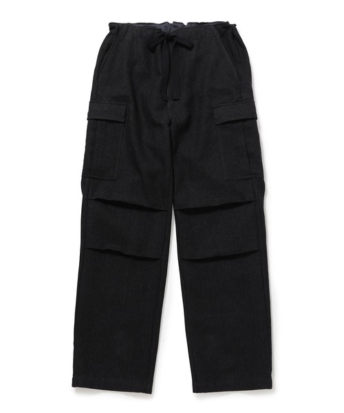 WILD LIFE TAILOR Adam et Rope'（ワイルドテーラーアダムエロペ　）の「【WILD LIFE TAILOR】Lyria イージーカーゴパンツ（カーゴパンツ・メンズ・チャコールグレー/ブラック系その他・M/L）」の2枚目の写真