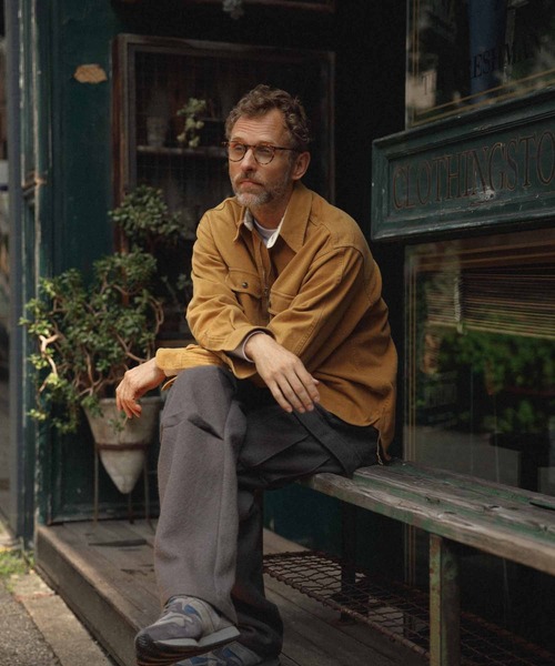 WILD LIFE TAILOR Adam et Rope'（ワイルドテーラーアダムエロペ　）の「【WILD LIFE TAILOR】Lyria イージーカーゴパンツ（カーゴパンツ・メンズ・チャコールグレー/ブラック系その他・M/L）」の11枚目の写真