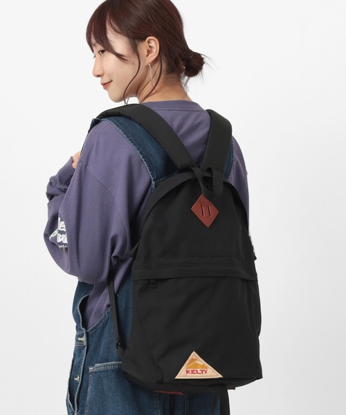 KELTY（ケルティ）の「【KELTY/ケルティー】コーデュラナイロン ガールズデイパック/ 15L（バックパック/リュック・レディース・ブラック/ネイビー・FREE）」の6枚目の写真