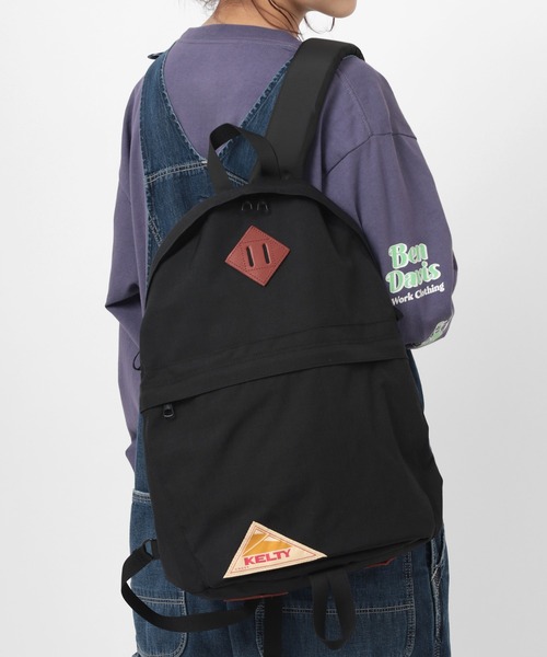 KELTY（ケルティ）の「【KELTY/ケルティー】コーデュラナイロン ガールズデイパック/ 15L（バックパック/リュック・レディース・ブラック/ネイビー・FREE）」の14枚目の写真