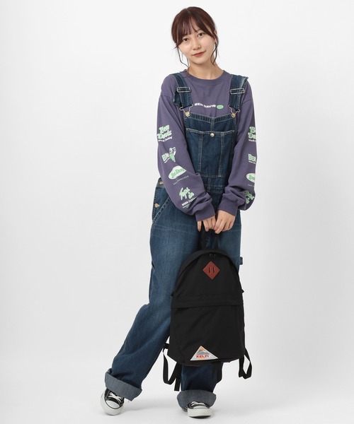 KELTY（ケルティ）の「【KELTY/ケルティー】コーデュラナイロン ガールズデイパック/ 15L（バックパック/リュック・レディース・ブラック/ネイビー・FREE）」の7枚目の写真