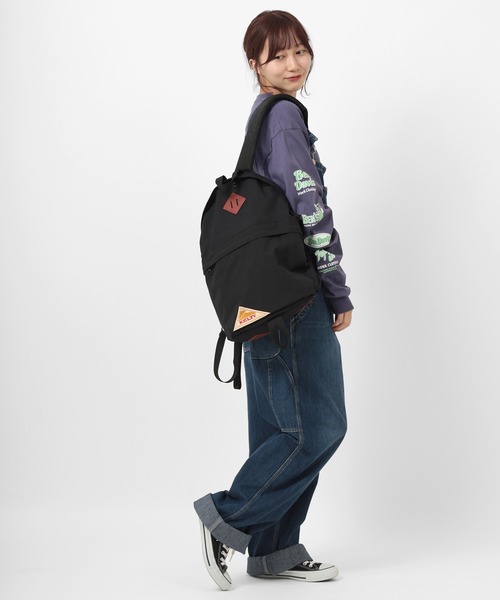 KELTY（ケルティ）の「【KELTY/ケルティー】コーデュラナイロン ガールズデイパック/ 15L（バックパック/リュック・レディース・ブラック/ネイビー・FREE）」の8枚目の写真