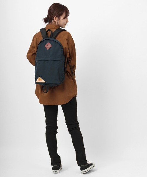 KELTY（ケルティ）の「【KELTY/ケルティー】コーデュラナイロン ガールズデイパック/ 15L（バックパック/リュック・レディース・ブラック/ネイビー・FREE）」の11枚目の写真