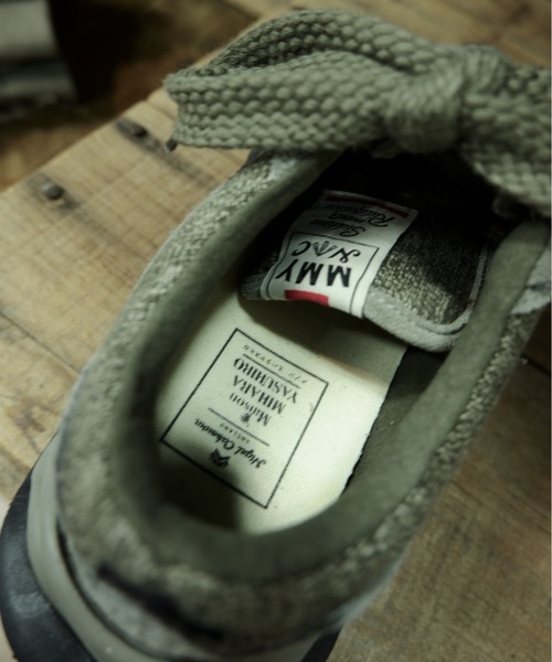 Nigel Cabourn（ナイジェルケーボン）の「Nigel Cabourn×MIHARA YASUHIRO/ナイジェルケーボン×ミハラヤスヒロ　RUNNING TRAINER-MILITARY メゾンミハラ（スニーカー・レディース・アーミー・38/37）」の2枚目の写真
