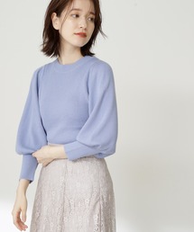 N.（N. Natural Beauty Basic） | ◆ウールベーシックパフスリーブニット(ニット/セーター)