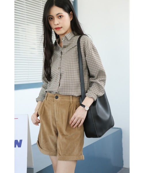 BLANC FICELLE(ブランフィセル)の「長袖シャツ(シャツ/ブラウス・レディース・ブラウン・SMALL/MEDIUM)」の9枚目の写真