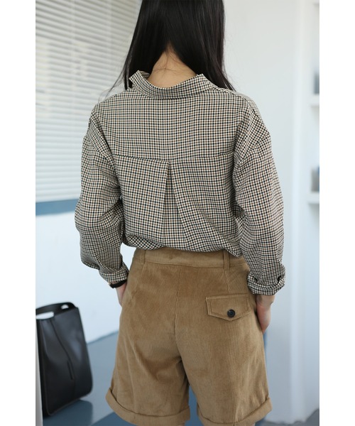 BLANC FICELLE(ブランフィセル)の「長袖シャツ(シャツ/ブラウス・レディース・ブラウン・SMALL/MEDIUM)」の12枚目の写真