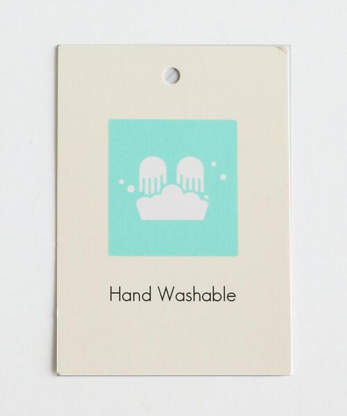 green label relaxing(グリーンレーベルリラクシング)の「ウォッシャブル ウール タートルネック プルオーバー カットソー(Tシャツ/カットソー・レディース・ダークブラウン/オフホワイト/オレンジ・FREE)」の10枚目の写真