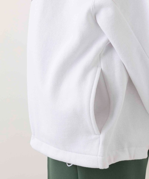 MILKFED.(ミルクフェド)の「COLLEGE LOGO SWEAT TOP(スウェット・レディース・ホワイト/ブラック/グリーン/ネイビー・ONE SIZE)」の15枚目の写真