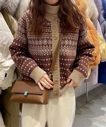 MAISON DE THERESE | ボタン付きニットカーディガン(カーディガン/ボレロ)