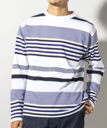 NOLLEY'S goodman | パネルタックボーダー プルオーバー(Tシャツ/カットソー)