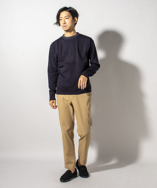 NOLLEY'S goodman（ノーリーズグッドマン）の「パネルタックボーダー プルオーバー（Tシャツ/カットソー・メンズ・ホワイト系4/ネイビー/その他/ブラック系3/ネイビー系3・LL/FREE/M/S/L）」の16枚目の写真