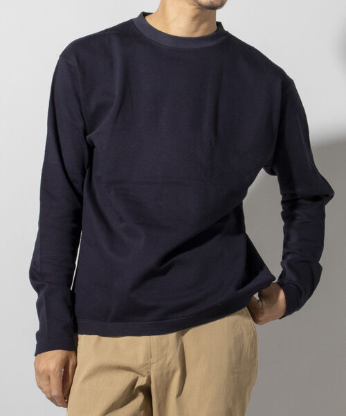 NOLLEY'S goodman（ノーリーズグッドマン）の「パネルタックボーダー プルオーバー（Tシャツ/カットソー・メンズ・ホワイト系4/ネイビー/その他/ブラック系3/ネイビー系3・LL/FREE/M/S/L）」の17枚目の写真