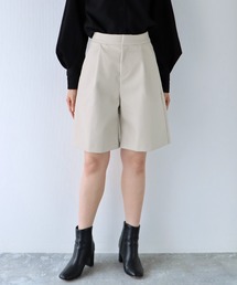 BLUEEAST | フェイクレザーハーフパンツ(その他パンツ)