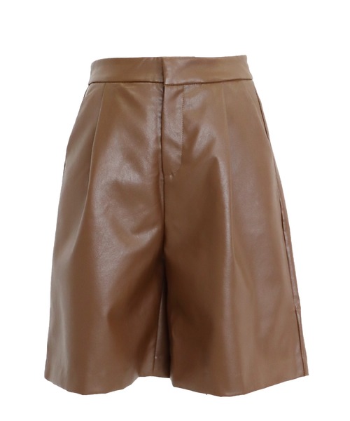 BLUEEAST(ブルーイースト)の「タックショートパンツ(その他パンツ・レディース・ブラック/ブラウン/アイボリー/ダークブラウン/アイボリー系/ブラック系/ベージュ系・MEDIUM/SMALL/LARGE)」の12枚目の写真