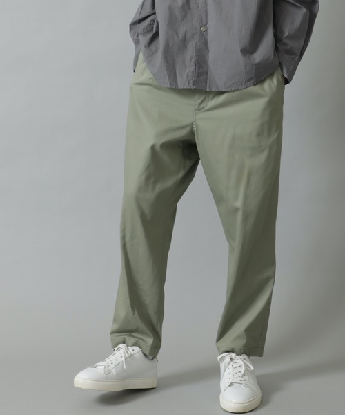VALLIS by FACTOTUM（ヴァリスバイファクトタム）の「STUDIOUS別注 ワンタックワイドパンツ（その他パンツ・メンズ・ブラウン/カーキ/ネイビー・LARGE/MEDIUM）」の3枚目の写真