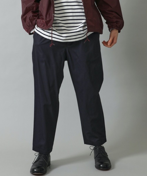 VALLIS by FACTOTUM（ヴァリスバイファクトタム）の「STUDIOUS別注 ワンタックワイドパンツ（その他パンツ・メンズ・ブラウン/カーキ/ネイビー・LARGE/MEDIUM）」の10枚目の写真