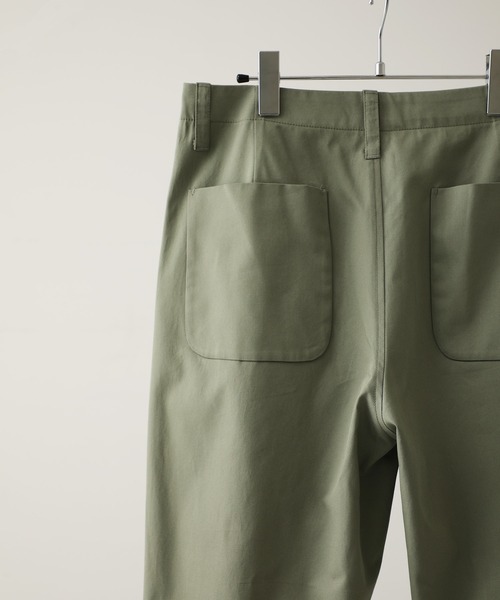 VALLIS by FACTOTUM（ヴァリスバイファクトタム）の「STUDIOUS別注 ワンタックワイドパンツ（その他パンツ・メンズ・ブラウン/カーキ/ネイビー・LARGE/MEDIUM）」の19枚目の写真