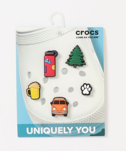 crocs(クロックス)の「クロックス crocs アウトドア ヴァケイ 5 Pack Outdoor Vacay 5 Pack(シューズアクセサリー・レディース・その他・ONE SIZE)」の1枚目の写真