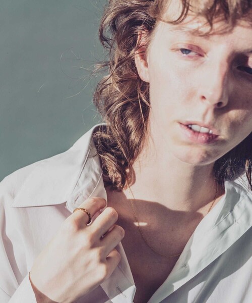 and cloud（アンドクラウド）の「Venetian Chain Ring（リング・レディース・イエローゴールド/ブラック/シルバー・S/L/M）」の6枚目の写真