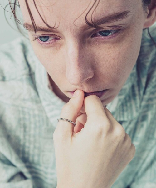 and cloud（アンドクラウド）の「Venetian Chain Ring（リング・レディース・イエローゴールド/ブラック/シルバー・S/L/M）」の3枚目の写真