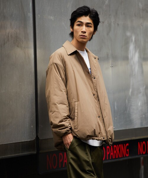 FREAK'S STORE（フリークスストア）の「FREAK'S STORE/フリークスストア 中綿COACH JACKET/コーチジャケット/FREAK'S　STORE（ブルゾン・メンズ・ブラック/ダークブラウン/ベージュ・SMALL/MEDIUM/LARGE）」の11枚目の写真