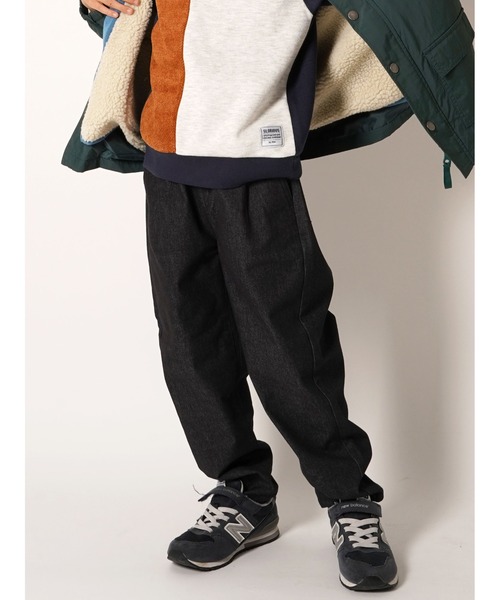 ikka(イッカ)の「片染め杢テーパードパンツ(100~160cm)(その他パンツ・キッズ・チャコールグレー/グレー/ダークネイビー・120/130/140/150/160/100/110)」の5枚目の写真