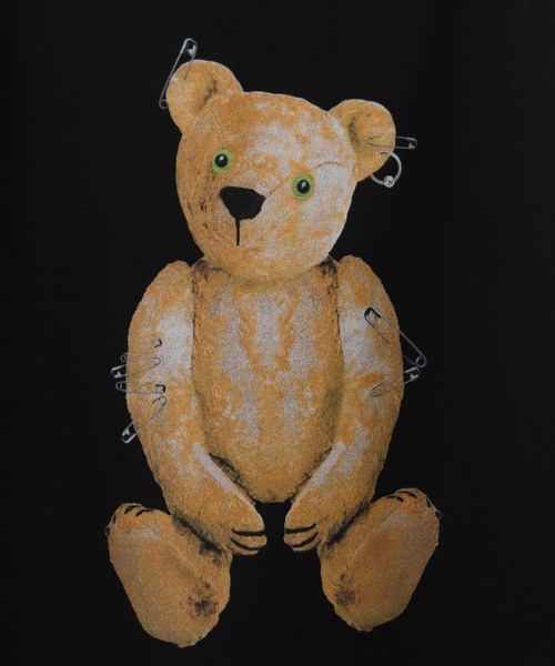 Candy Stripper（キャンディストリッパー）の「PLUSH BEAR LAYERED HOODIE（パーカー・レディース・ブラック/ブラック系その他/ブラウン・2）」の9枚目の写真