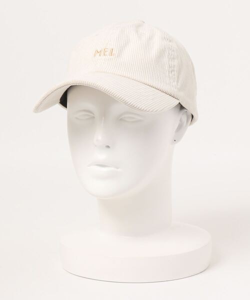 MEI（メイ）の「【MEI/メイ】 CORDUROY LOGO CAP（キャップ・メンズ・アイボリー/ブラウン/ブラック・FREE）」の13枚目の写真