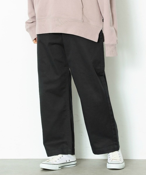 Alpha Industries(アルファインダストリーズ)の「ワイドベイカーパンツ(チノパンツ・レディース・ブラック/オリーブ・SMALL/MEDIUM)」の14枚目の写真