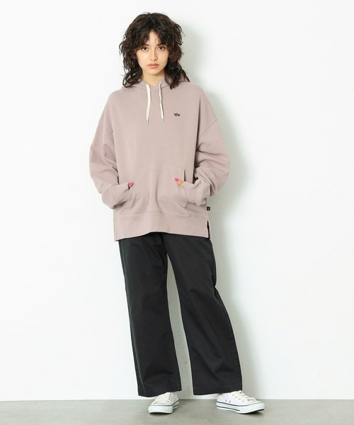 Alpha Industries(アルファインダストリーズ)の「ワイドベイカーパンツ(チノパンツ・レディース・ブラック/オリーブ・SMALL/MEDIUM)」の6枚目の写真