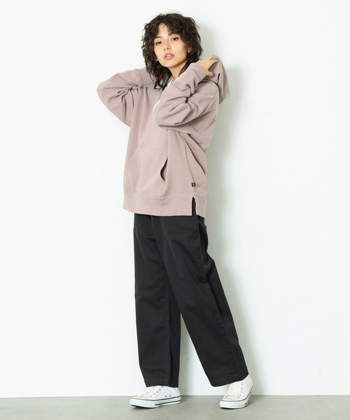 Alpha Industries(アルファインダストリーズ)の「ワイドベイカーパンツ(チノパンツ・レディース・ブラック/オリーブ・SMALL/MEDIUM)」の7枚目の写真