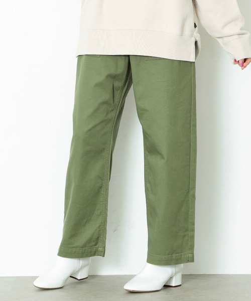Alpha Industries(アルファインダストリーズ)の「ワイドベイカーパンツ(チノパンツ・レディース・ブラック/オリーブ・SMALL/MEDIUM)」の10枚目の写真