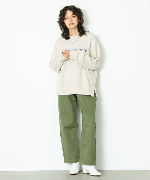 Alpha Industries(アルファインダストリーズ)の「ワイドベイカーパンツ(チノパンツ・レディース・ブラック/オリーブ・SMALL/MEDIUM)」の22枚目の写真