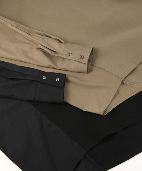 Acuta（アクータ）の「ＴＲ切替バンザイスリーブカットソー（Tシャツ/カットソー・レディース・ブラック/カーキ・FREE）」の17枚目の写真