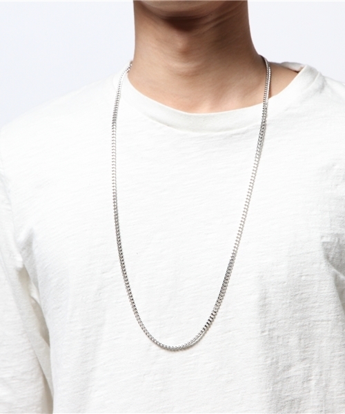 WEGO（ウィゴー）の「WEGO/チェーンネックレス（ネックレス・メンズ・シルバー・FREE）」の2枚目の写真