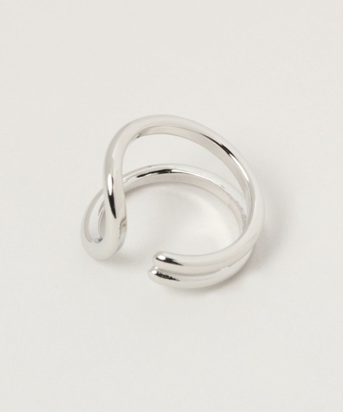 RAGEBLUE(レイジブルー)の「デザインイヤカフ/リング/260717(イヤーカフ・メンズ・その他1/ホワイト/オフホワイト・FREE)」の5枚目の写真