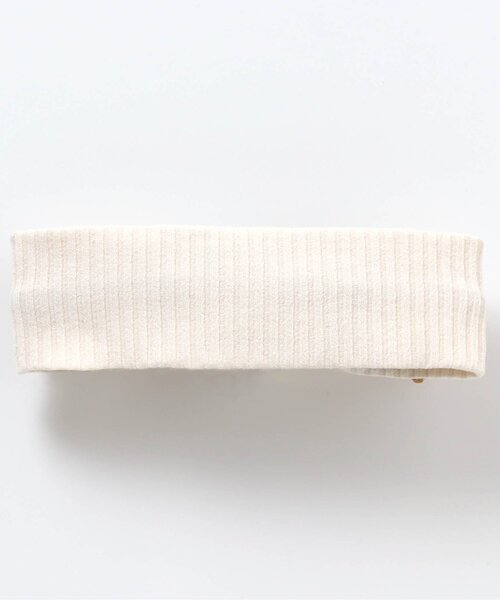 BREEZE（ブリーズ）の「リブヘアバンド（ヘアバンド・キッズ・イエロー/ベージュ/オレンジ/アイボリー・56/50）」の9枚目の写真