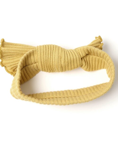 BREEZE（ブリーズ）の「リブヘアバンド（ヘアバンド・キッズ・イエロー/ベージュ/オレンジ/アイボリー・56/50）」の14枚目の写真