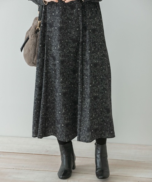 URBAN RESEARCH Sonny Label（アーバンリサーチサニーレーベル）の「ハンドライティングプリントワンピース（ワンピース・レディース・ブラック/ベージュ・FREE）」の17枚目の写真